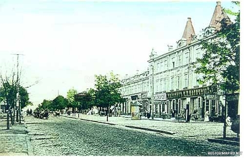 Дом с башенками - нынешний Гоголевский 25. Башенки еще сохранились., История, Цветные