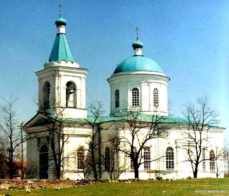 Воздвиженская церковь в с. Троицком., История, Достопримечательности, Цветные