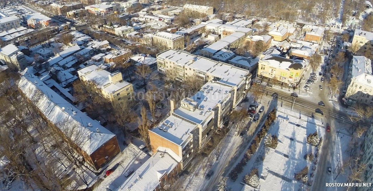 AirTaganrog - Таганрог с высоты, 2014 год, Современные, Профессиональные, С высоты, Зима, День, Цветные