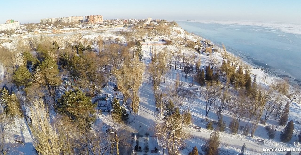 AirTaganrog - Таганрог с высоты, 2014 год, Современные, Профессиональные, С высоты, Зима, День, Цветные