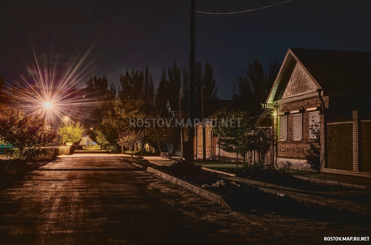 Ночь в переулке, 2015 год, Современные, Профессиональные, Ночь, Осень, Цветные