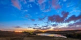 Закат на Грушевском водохранилище, Современные, Профессиональные, Панорамные, Осень, Вечер, Цветные