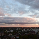 Ростов-на-Дону,вечерняя панорама города, Современные, Профессиональные, Панорамные, С высоты