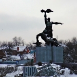 Памятник стачке 1902 года, Современные, Достопримечательности, Цветные