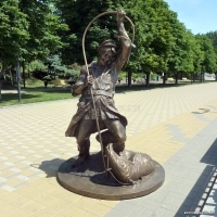 Скульптура «Рыбак»