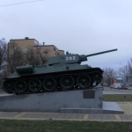 Танк Т-34, Современные, Достопримечательности, Цветные