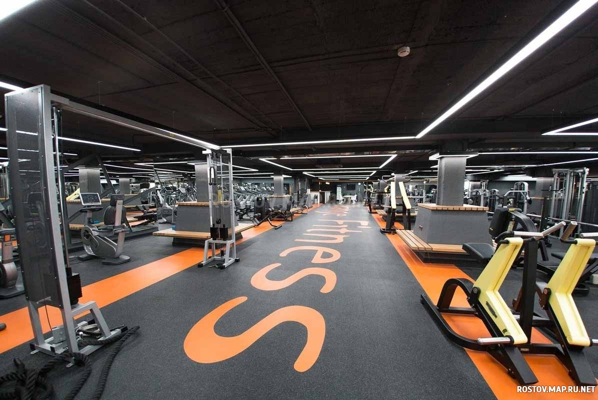  Фитнес-клуб Orange Fitness, Современные, Достопримечательности, Цветные