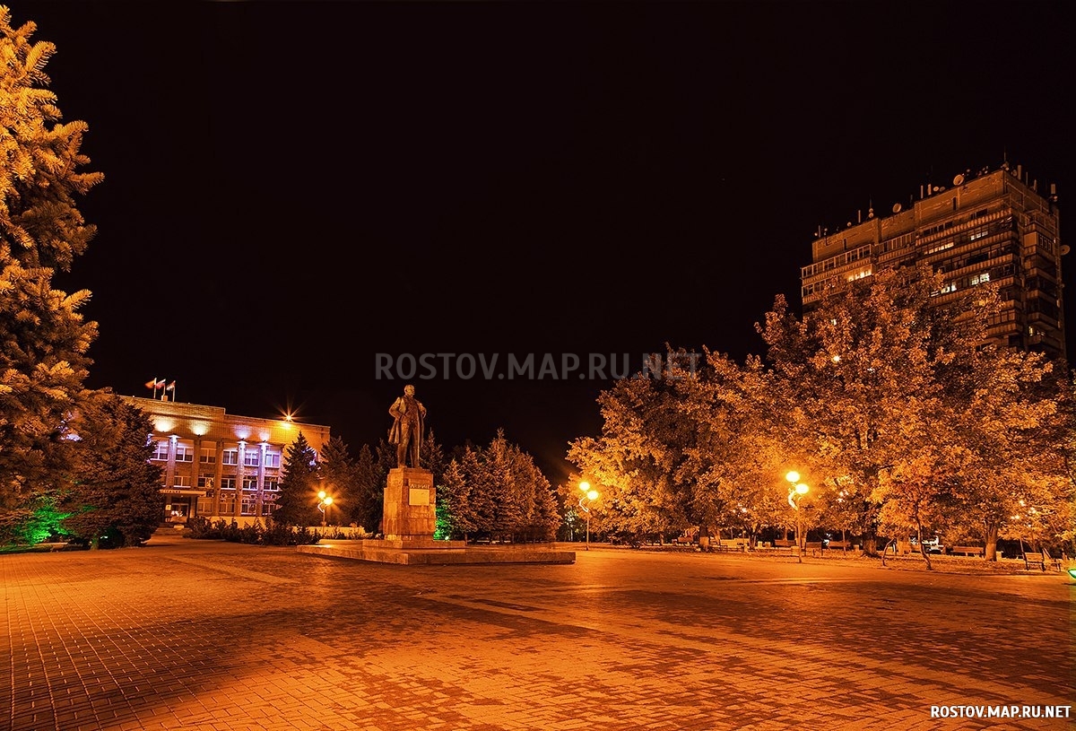 Карта Аксай - Фотографии - Современные, Профессиональные, Ночь