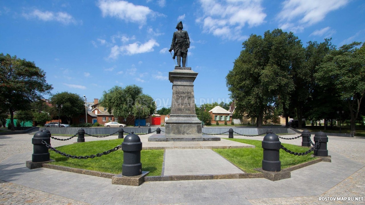 Таганрог, памятник Петру Первому, Современные, Профессиональные, Достопримечательности