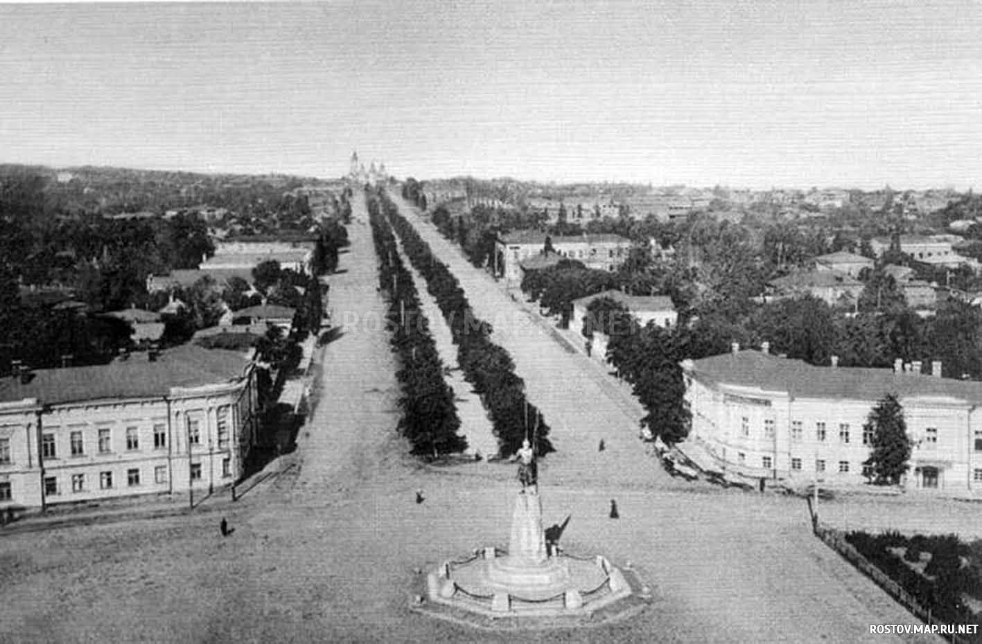 Карта Новочеркасск - Фотографии - История, Черно-белые