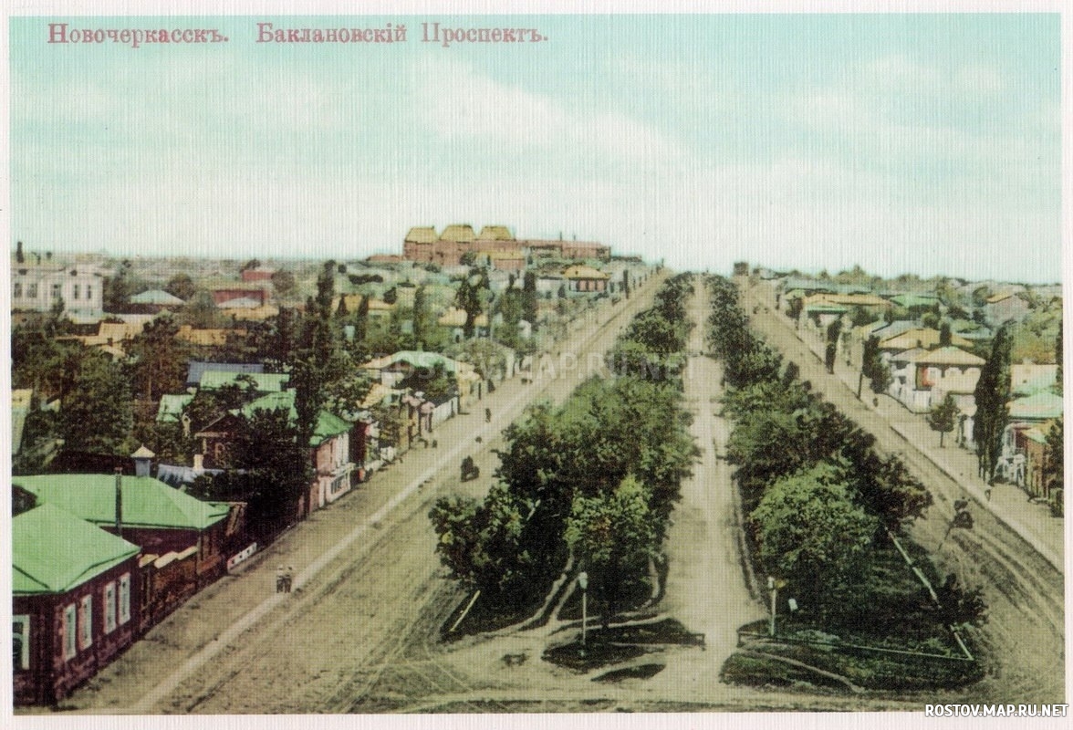 Новочеркасск, Баклановский проспект, История